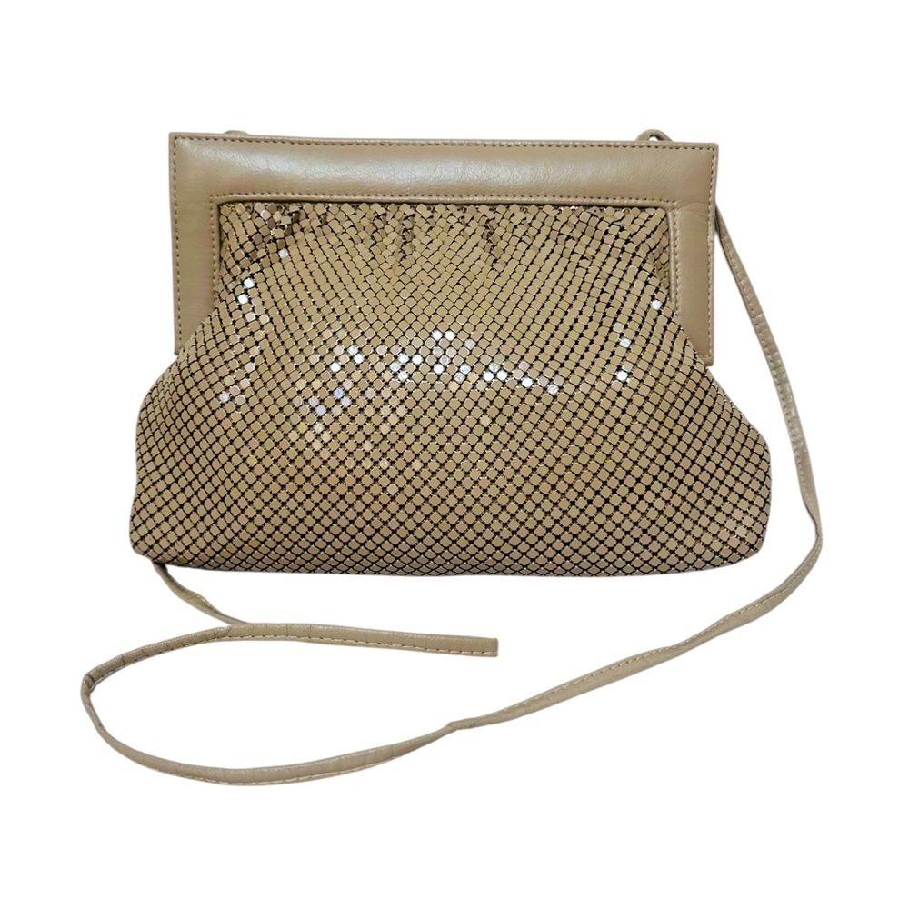 Whiting & Davis Gold Mesh Shoulder Bag